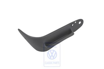 Volkswagen Polo 3 (6N) stoelframebekleding linksbuiten - gebroken zwart