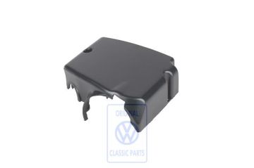 Volkswagen stuurkolombekleding onder - satijnzwart, met airbag