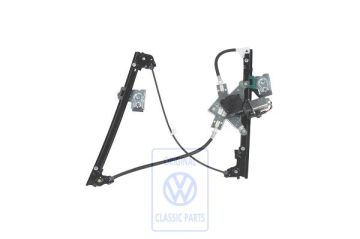 Volkswagen raammechanisme elektrisch 2-polig - rechtsvoor