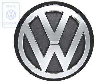 Volkswagen Polo 3 (6N) logo - chroom