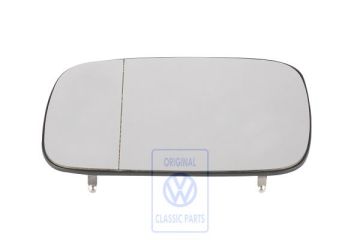Volkswagen Caddy 2 (9K) spiegelglas asferisch, verwarmd met draagplaat - rechts