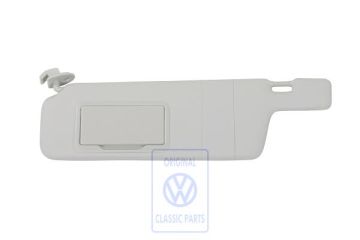Volkswagen Polo 3 (6N) zonneklep met afdekklep - links, parelgrijs