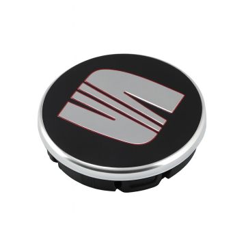 Originele SEAT naafkap - zwart