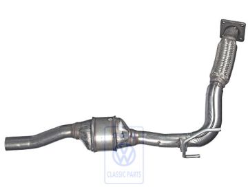 Volkswagen Polo 3 (6N) uitlaatpijp met katalysator (AHG, AGD, AEF)