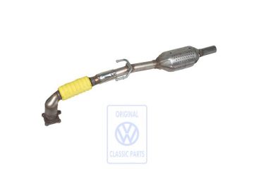 Volkswagen Polo 3 (6N) uitlaatpijp met katalysator handgeschakeld (AJV)