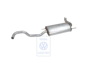 Volkswagen Polo 3 (6N) einddemper (ALD, AUC, AKK)