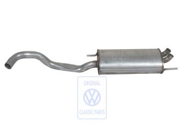 Volkswagen Polo 3 (6N) einddemper (AGD, AHG, AKU)