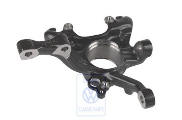 Volkswagen Polo 3 (6N) wiellagerhuis met remklauwhouder - linksvoor, 239x18 mm