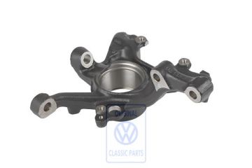 Volkswagen Polo 3 (6N) wiellagerhuis met remklauwhouder - rechts