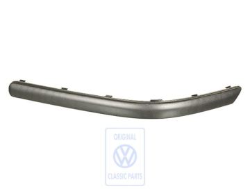 Volkswagen Polo 3 (6N) sierlijst achterbumper rechts - satijnzwart