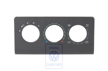 Volkswagen Polo 3 (6N) afdekplaat verwarmingsbediening