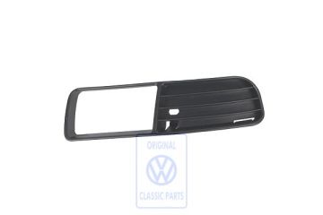 Volkswagen Polo 3 (6N) afdekking grille - rechtsbuiten, satijnzwart