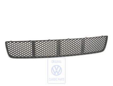 Volkswagen Polo 3 (6N) ventilatierooster voorbumper - satijnzwart