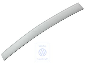 Volkswagen Polo 3 (6N) afsluitlijst hemelbekleding achter - parelgrijs