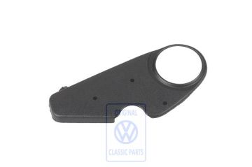 Volkswagen stoelbekleding links met opening - satijnzwart