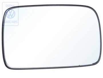 Volkswagen Polo 3 (6N) spiegelglas asferisch voor elektrische spiegel - rechts
