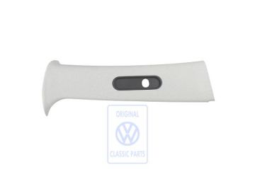 Volkswagen Polo 3 (6N) bekleding B-stijl rechtsboven - parelgrijs, 2-deurs