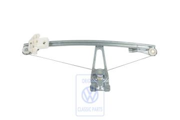 Volkswagen Polo 3 (6N) handmatig raammechanisme - rechtsachter, 4-deurs
