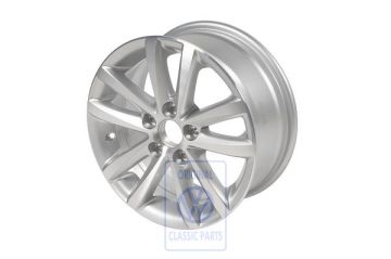 Volkswagen lichtmetalen velg Portland 14 inch ET43 - zilver