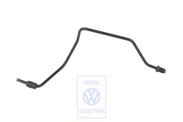 Volkswagen Fox (5Z) remleiding regelaar naar remslang - rechtsachter (zonder ABS)