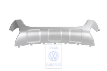 Volkswagen afdekking bumper middenonder - matzilver metallic