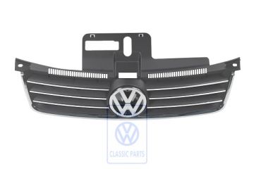 Volkswagen Polo 4 (9N) grille met verchroomde sierlijsten
