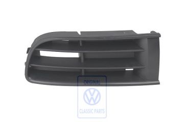 Volkswagen Polo 4 (9N) ventilatierooster linksbuiten - satijnzwart