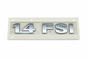Volkswagen Polo 4 (9N) embleem - chroom
