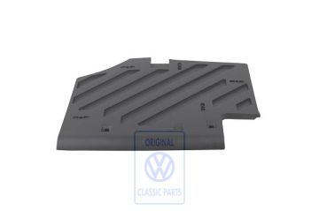 Volkswagen Polo 4 (9N) afdekking onder dashboard - rechts, satijnzwart