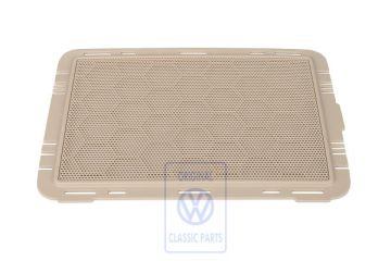 Volkswagen Polo 4 (9N) luidsprekerrooster lage tonen linksachter - crèmebeige