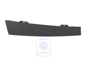 Volkswagen Polo 4 (9N) afdekking deurraamframe - links, hoogglans zwart