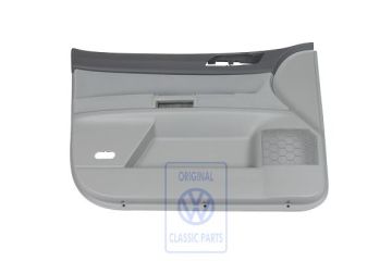 Volkswagen Polo 4 (9N) deurpaneel - linksvoor, antraciet/flanelgrijs, 4-deurs