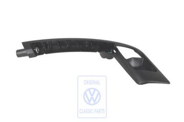 Volkswagen Polo 4 (9N) portiergreep linksachter - satijnzwart