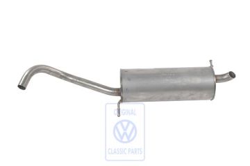 Volkswagen Polo 4 (9N) einddemper (AUA, BBY, BKY)