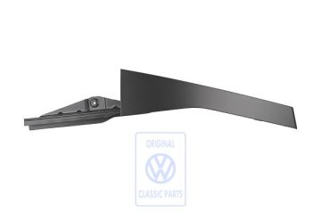 Volkswagen afdekking deurraamframe - rechtsachter, rallyzwart