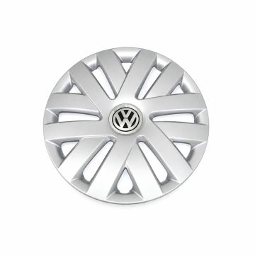 Volkswagen Polo 5 (6R/2G) wieldop - wieldop briljantzilver/chroomglans