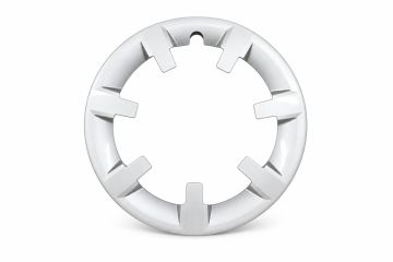 Volkswagen Polo 5 (6R) wieldop - wieldop briljantzilver