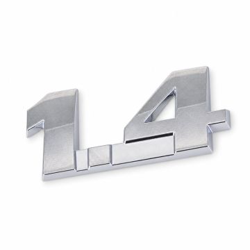Volkswagen Polo 5 (6R/2G) embleem - chroom