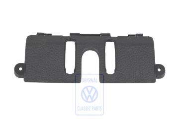 Volkswagen Polo 5 (6R) afdekking achterklepslot - satijnzwart