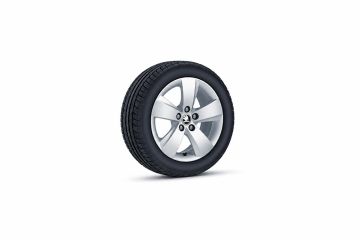 Škoda Fabia 3, Rapid (NH) lichtmetalen velg - zilver (15 inch)