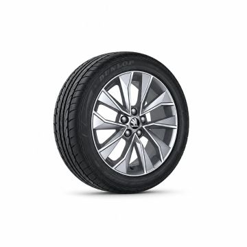 Škoda Fabia 3, Rapid (NH) lichtmetalen velg - zilver (16 inch)