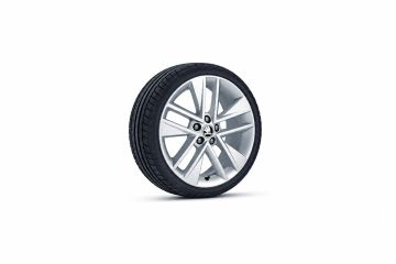 Škoda Fabia 3 (NJ/PJ) lichtmetalen velg - zilver (17 inch)