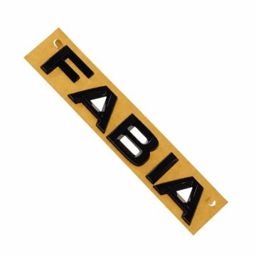 Škoda Fabia 3 (NJ) embleem - zwart