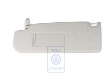 Volkswagen New Beetle (9C) zonneklep met spiegel en afdekklep - links, parelgrijs