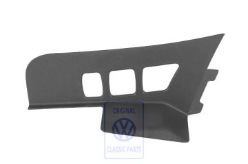 Volkswagen Polo 3 (6N) afdekking - satijnzwart, linksgestuurd