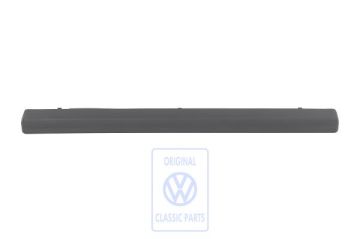 Volkswagen Transporter T4 afdekking kentekenverlichting - satijnzwart