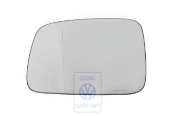Volkswagen Transporter T4 spiegelglas asferisch groothoek met plaat - links