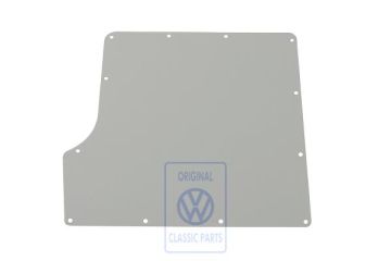 Volkswagen Transporter T4 achterdeurbekleding linksonder - kiezelgrijs