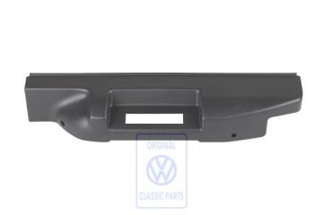 Volkswagen Transporter T4 bekleding zitframe linksvoor - satijnzwart