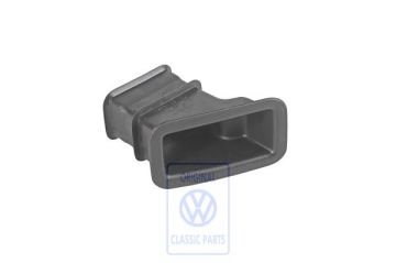 Volkswagen Transporter T4 hoofdsteunframe tweezitsbank - rechts, satijnzwart